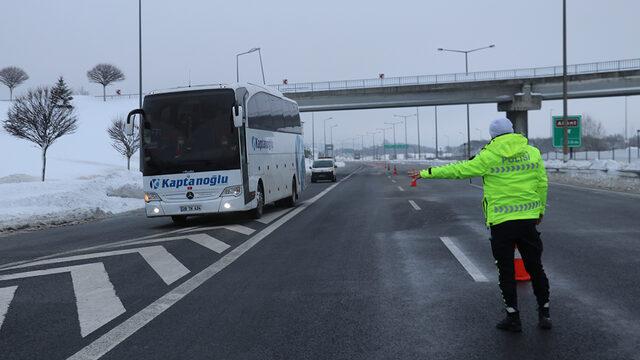 Anadolu Otoyolu’nda TIR’ların geçişine izin verilmiyor