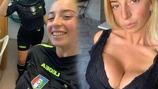 İtalya Ligi'nde görev yapan hakem Diana Di Meo'nun fotoğrafları basına sızdırıldı! 'Depresyona girdim'
