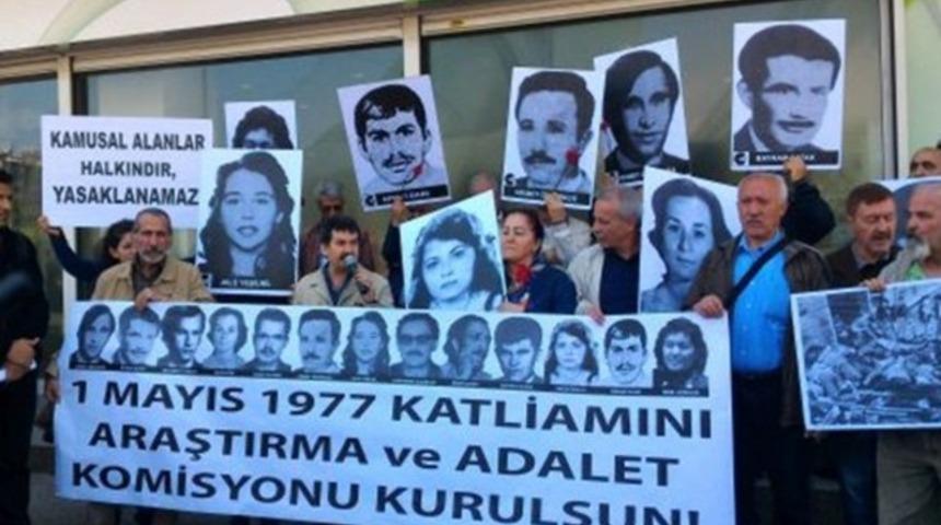 1 Mayıs 1977&rsquo;de hayatını kaybedenler Kazancı Yokuşu&rsquo;nda anıldı