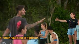 Survivor'da Nisa Bölükbaşı ile Barış Murat Yağcı gerginliği! Eski sevgililer birbirine girdi!