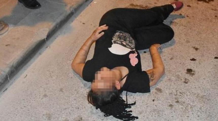 Sokağa atıldı! Dayak yiyen kadın kendisine bunu yapanı a&ccedil;ıklamadı!
