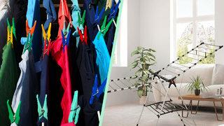 Evinizde ya da balkonunuzda kullanabileceğiniz en iyi çamaşır kurutmalık çeşitleri