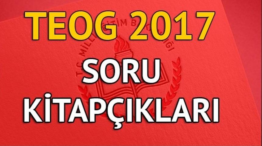 TEOG soruları ve cevapları: İşte TEOG 2017 soru kitap&ccedil;ığı PDF dosyaları