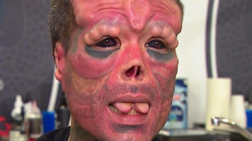 Marvel’in kötü karakterine benzemek için sayısız operasyon geçirdi! Son hali herkesi ürküttü