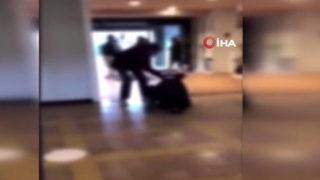 Belçika'da öğrencisini yere fırlatan öğretmene tepki! Ülkeyi ayağa kaldıran görüntüler