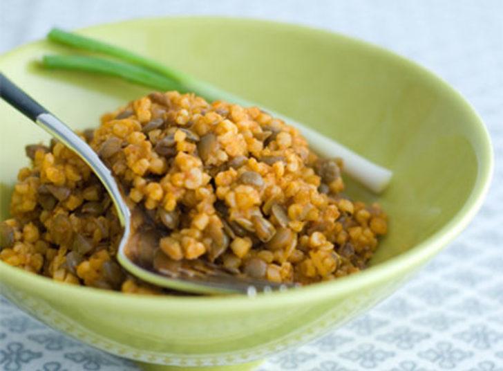 Mercimekli Bulgur Pilavı