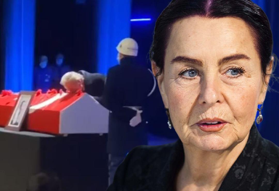 Fatma Girik'e son veda! Ediz Hun'un sahnede zor anları! "Artık d&ouml;rt yapraklı yonca yok"