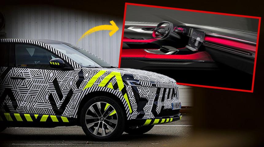 Renault'dan Austral hamlesi: Yeni SUV'un iç mekan görüntüleri yayınlandı