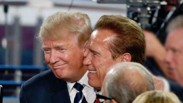 Arnold Schwarzenegger: Trump bana aşık!