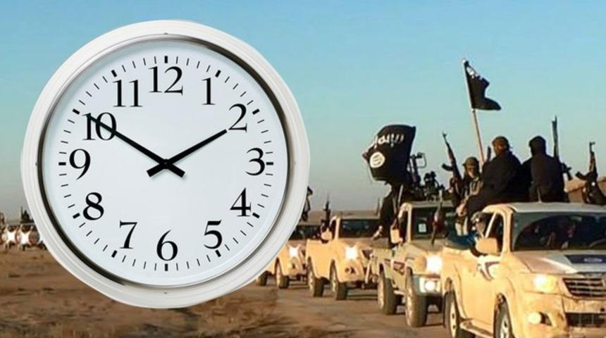 IŞİD saatleri ileri aldı