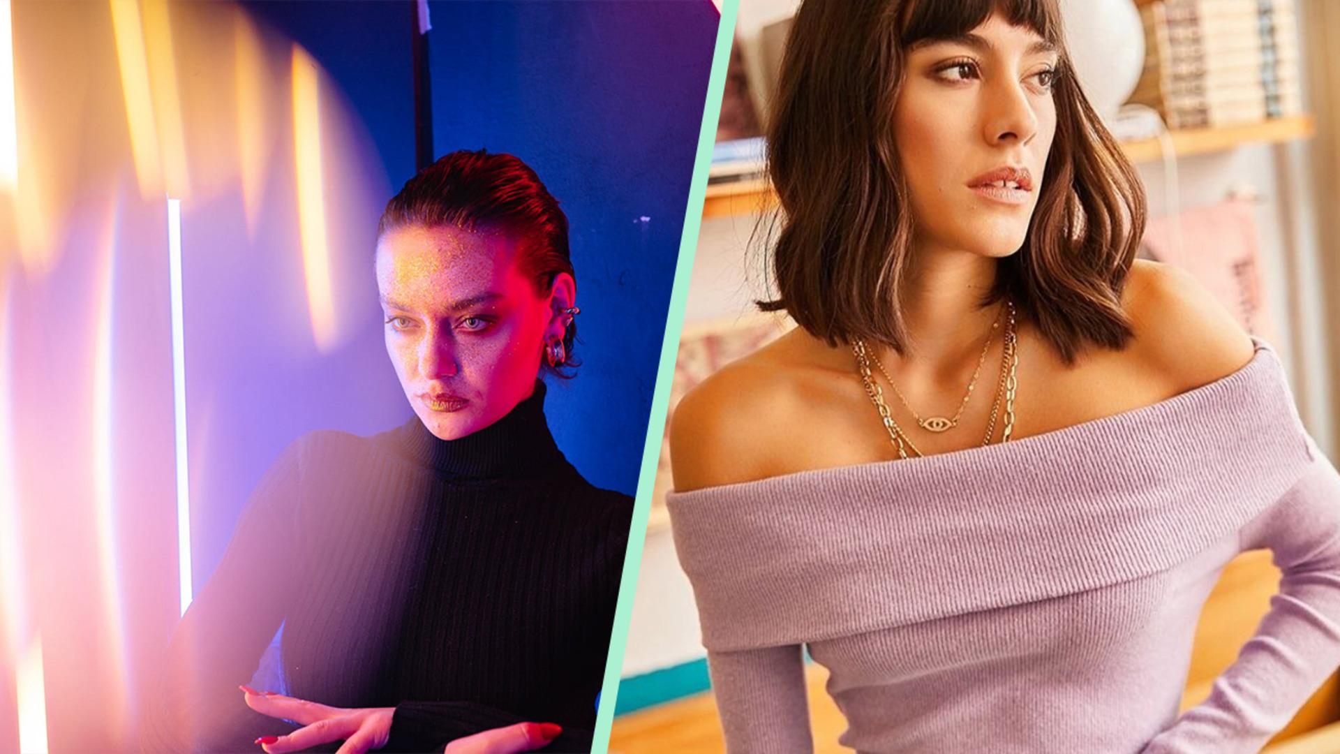 Her parçasıyla şık görünmek isteyenlerin göz atması gereken, farklı yaka kesimlerine sahip kazak modelleri