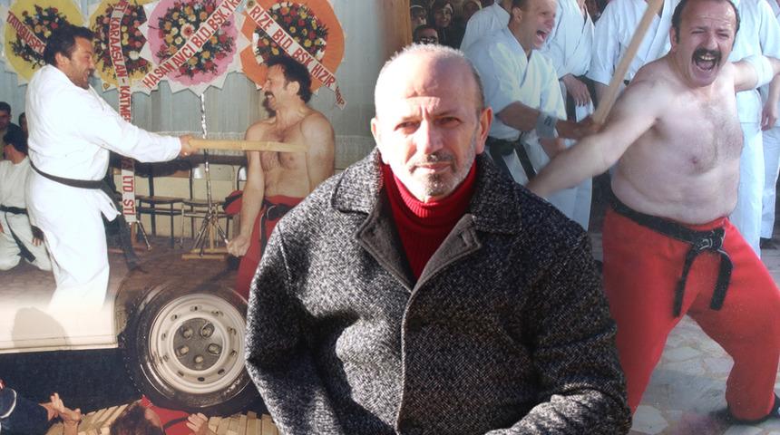 Kolu ve vücuduyla sopa ve kiremitler kırdı, üzerinden otomobiller geçirdi! Karate antrenörü Mehmet Karaaslan'dan kahreden haber