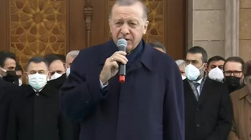 Cumhurbaşkanı Erdoğan, Ankara'da cami açılışına katıldı