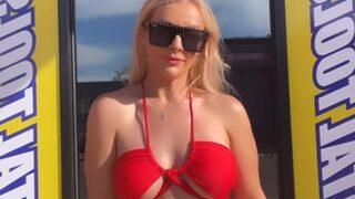 TikTok fenomeni koronavirüs aşısının yan etki yaptığını iddia etti! Göğüslerimi dikleştirdi”