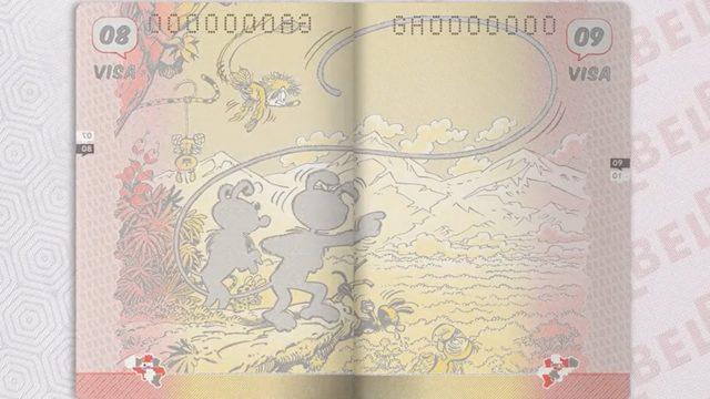 Belçika pasaportlarının güvenliğini çizgi roman kahramanları koruyacak