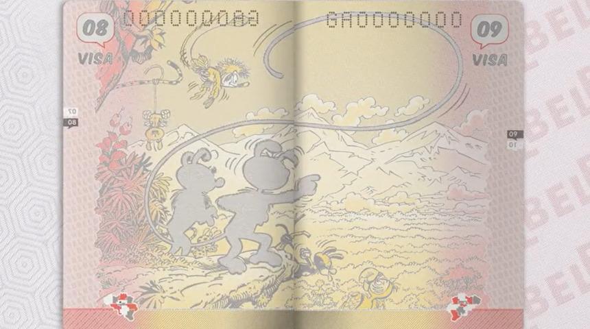 Belçika pasaportlarının güvenliğini çizgi roman kahramanları koruyacak