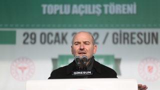 İçişleri Bakanı Süleyman Soylu'dan Giresun'da dikkat çeken sözler! Nerede bu devlet? sözü yok...