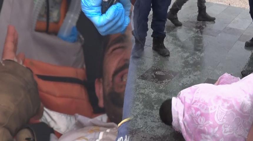 Yer: Antalya! İlk önce defalarca kafasını yere vurdu ardından kendini tokatladı