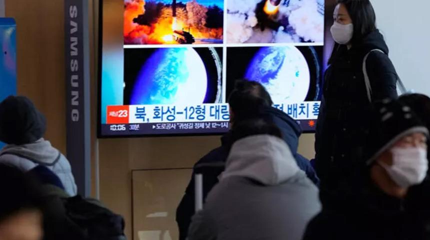 Son dakika | Kim Jong-un yine yaptı yapacağını! 2017'den bu yana böylesi olmamıştı... Kuzey Kore füzeden çekilen fotoğrafları servis etti