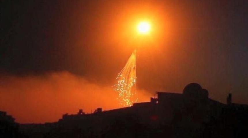 ABD'ye şok su&ccedil;lama! Rakka'da beyaz fosfor bombası kullanıyor