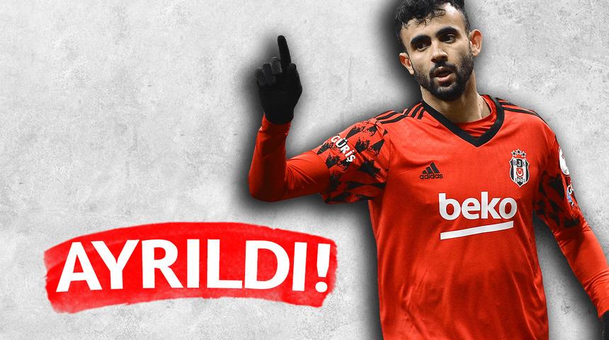 Son dakika: Beşiktaş'a Ghezzal'dan kötü haber! Ayrıldı...