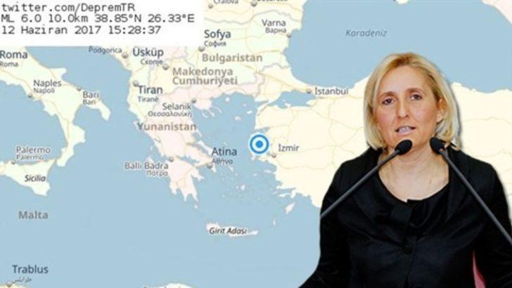 CHP'li eski milletvekili Melda Onur'un 'deprem tweeti' sosyal medyayı salladı