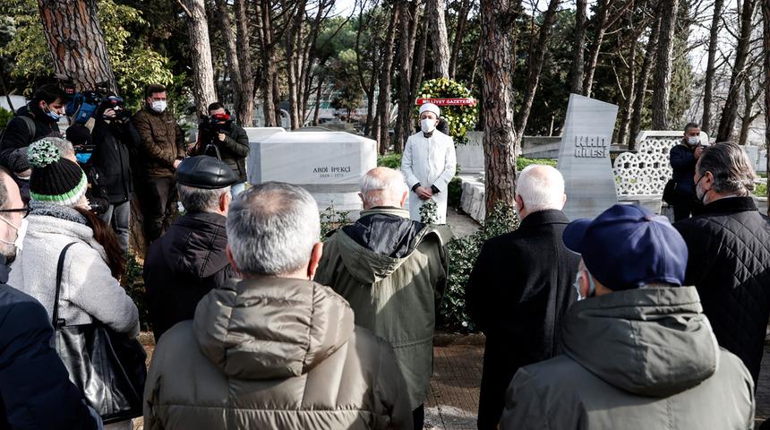 Abdi İpekçi, vefatının 43. yılında mezarı başında anıldı