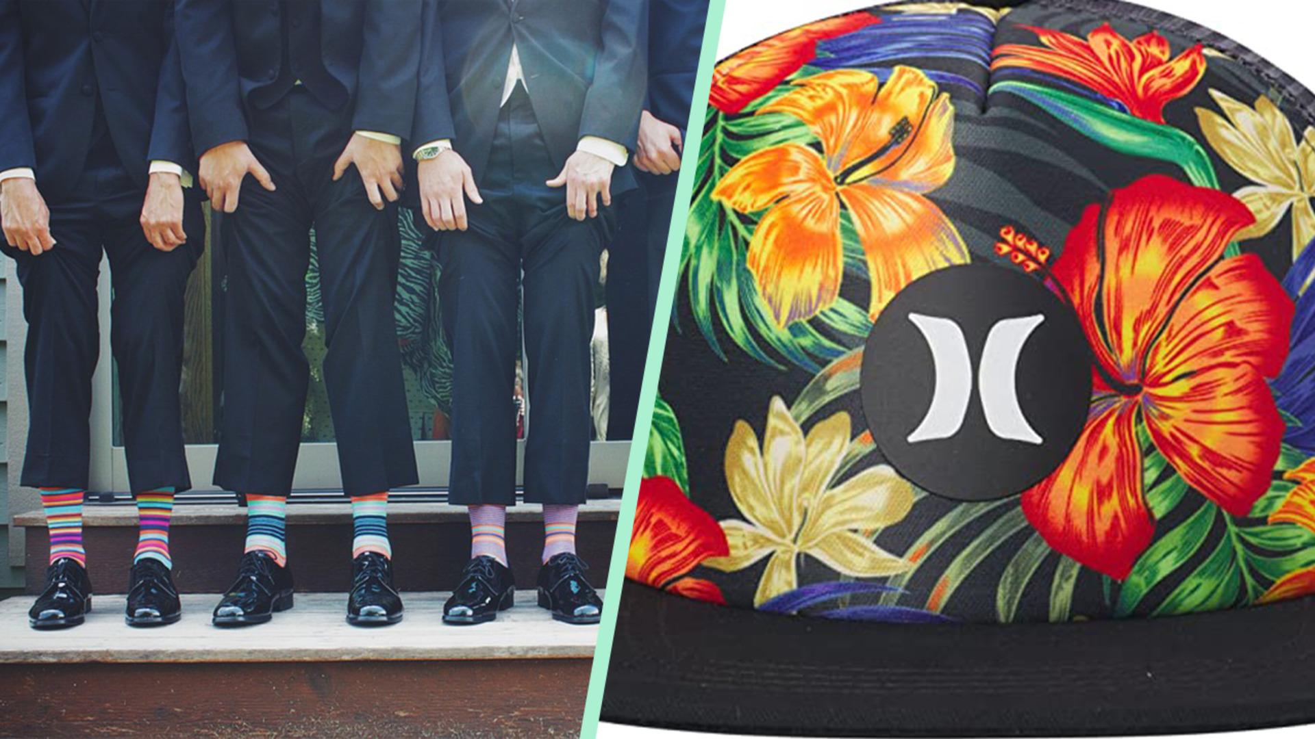 Eğlenceli tarzını her detayda göstermek isteyen erkekler için aşırı tatlı aksesuarlar