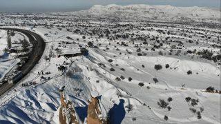 Erciyes Kayak Merkezi’ni ziyaret eden turistler Kapadokya’yı es geçmiyor