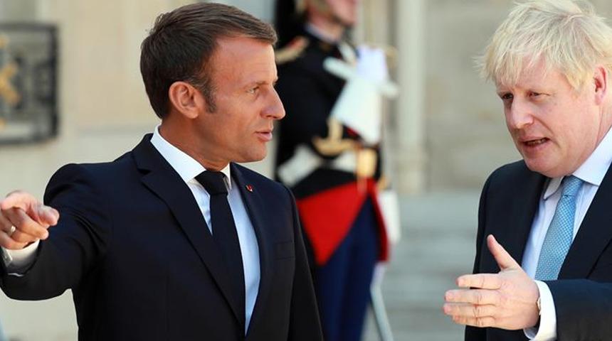 Son dakika... Macron'dan İngiltere'ye sert eleştiri: İkiyüzlülük!