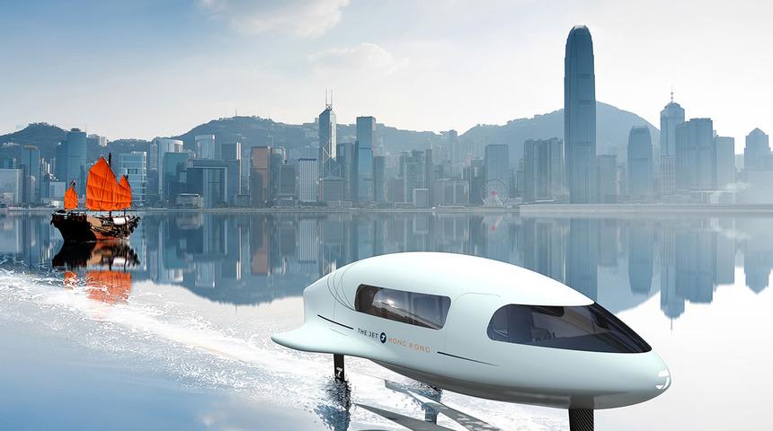 Uçan arabayı bırak, uçan tekneye bak! "The Jet", dünyada bir ilk niteliğinde