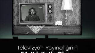 TRT televizyon yayıncılığında 54. yılını kutluyor