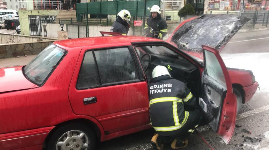 Düğmeye bastığı an alev topuna döndü! LPG'si bitince...