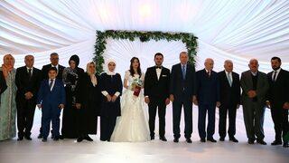 Devletin zirvesi düğünde buluştu 