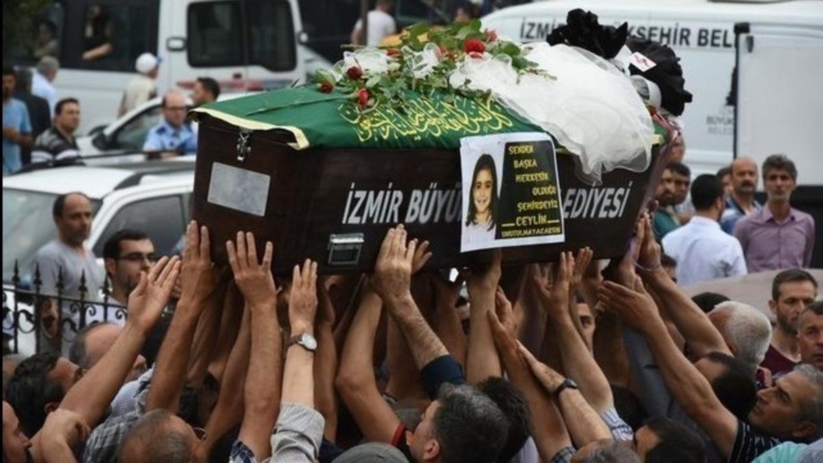 Ceylin son yolculuğuna uğurlandı