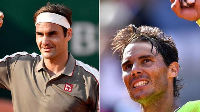 Federer ile Nadal birlikte korta çıkacak