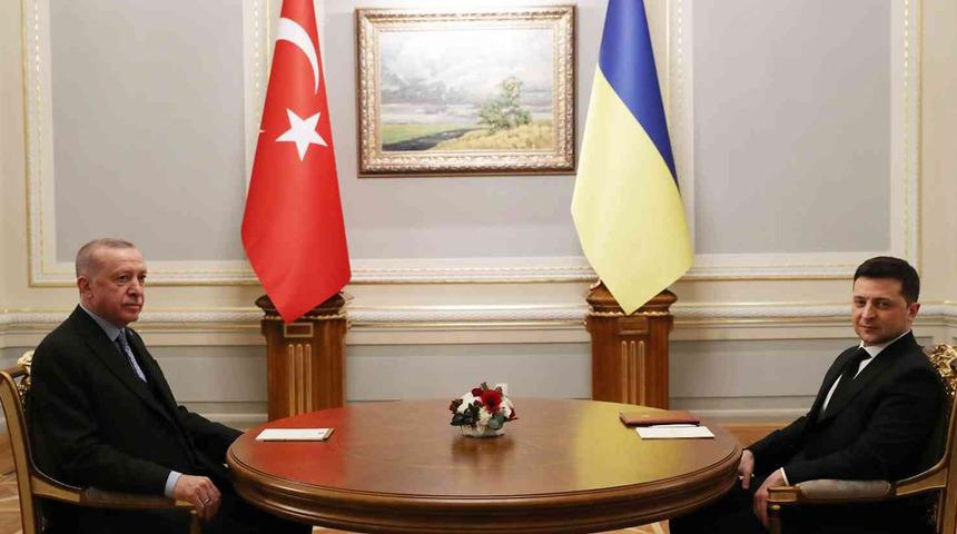 Son dakika: Cumhurbaşkanı Erdoğan ve Ukrayna Cumhurbaşkanı Zelenskiy'den kritik açıklamalar! Ukrayna'dan Türkiye'ye teşekkür
