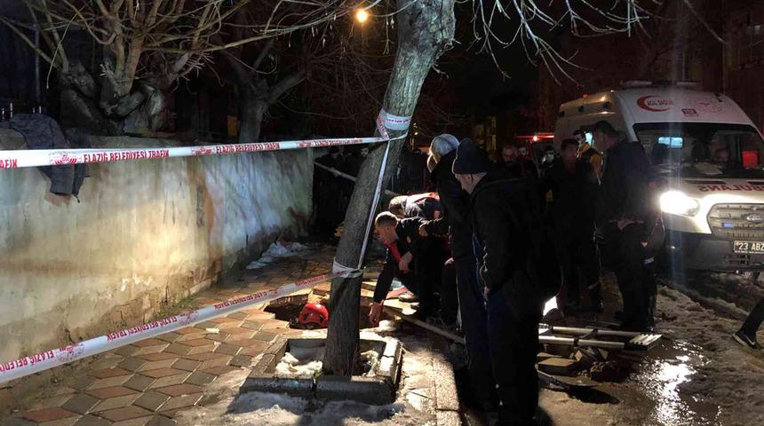 Evine giderken bir anda neye uğradığını şaşırdı! Yerin altından 2 saatte çıkardılar