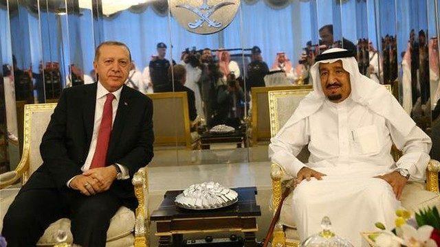Cumhurbaşkanı Erdoğan, Suudi Arabistan'da