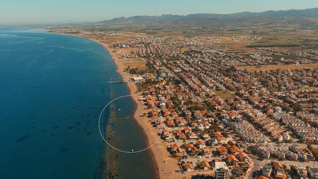 Dikili’de heyecanlandıran keşif! Yüzerken Atarneus Antik Kenti'nin limanını buldu