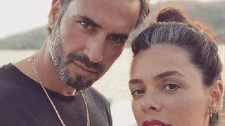 Özge Özpirinçci'nin eşi Burak Yamantürk'ten kızları Mercan ile aile pozu! 