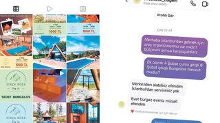 Bungalov tatili hayali tarla çıktı! Instagram’da büyük tuzak…