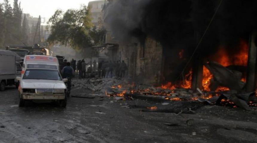 Halep'te hava saldırısı: en az 15 ölü