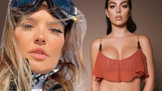 Demet Akalın Ronaldo'nun nişanlısı Georgina Rodriguez'i hedef aldı! Korkunç bir kız