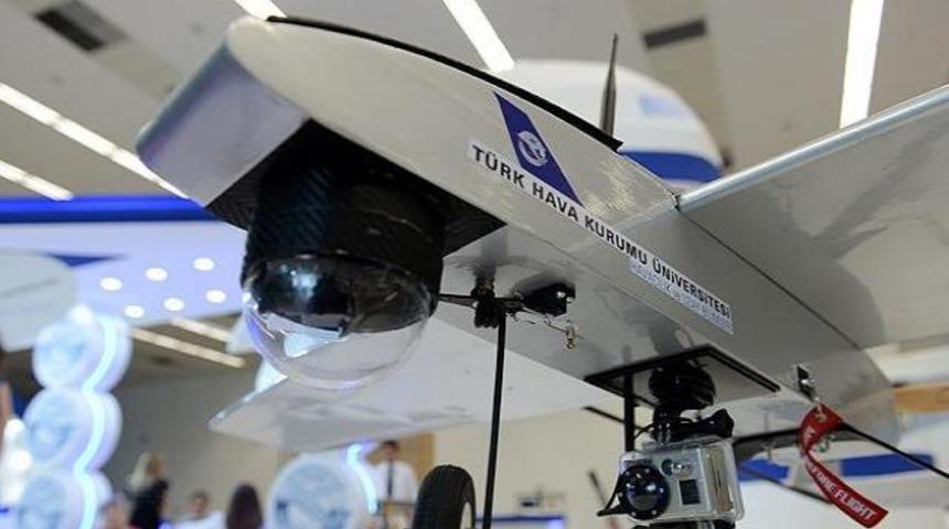 THK &Uuml;niversitesi polis i&ccedil;in İHA yaptı