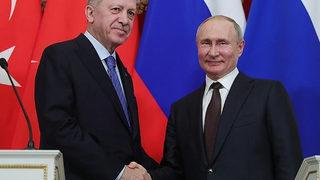 Putin'den Cumhurbaşkanı Erdoğan'a geçmiş olsun mesajı