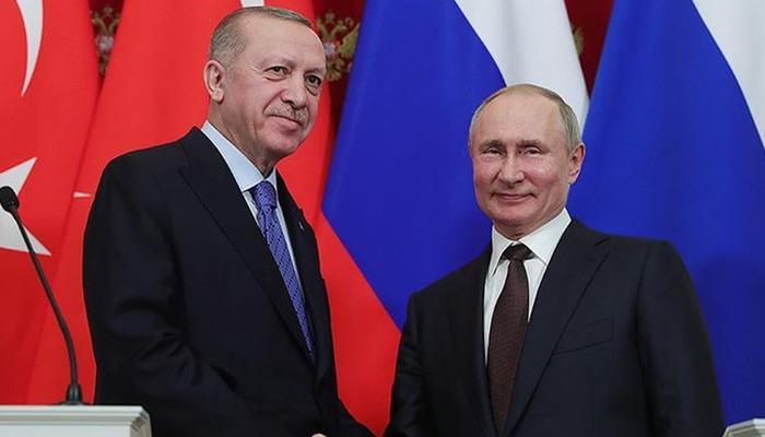 Putin'den Cumhurbaşkanı Erdoğan'a geçmiş olsun mesajı