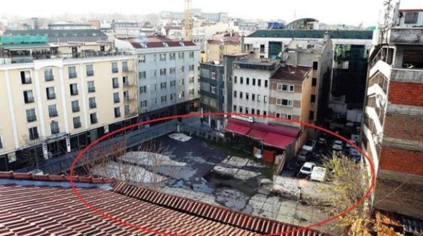 Altı Marmaray üstü otel