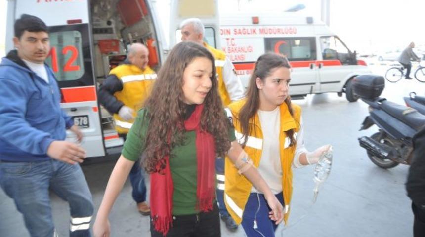 Nazilli'de 11 öğrenci zehirlendi