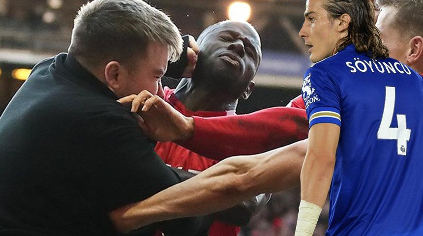 Attıkları gole sevinirken taraftardan yumruk yediler! Milli futbolcumuz Çağlar Söyüncü şok oldu